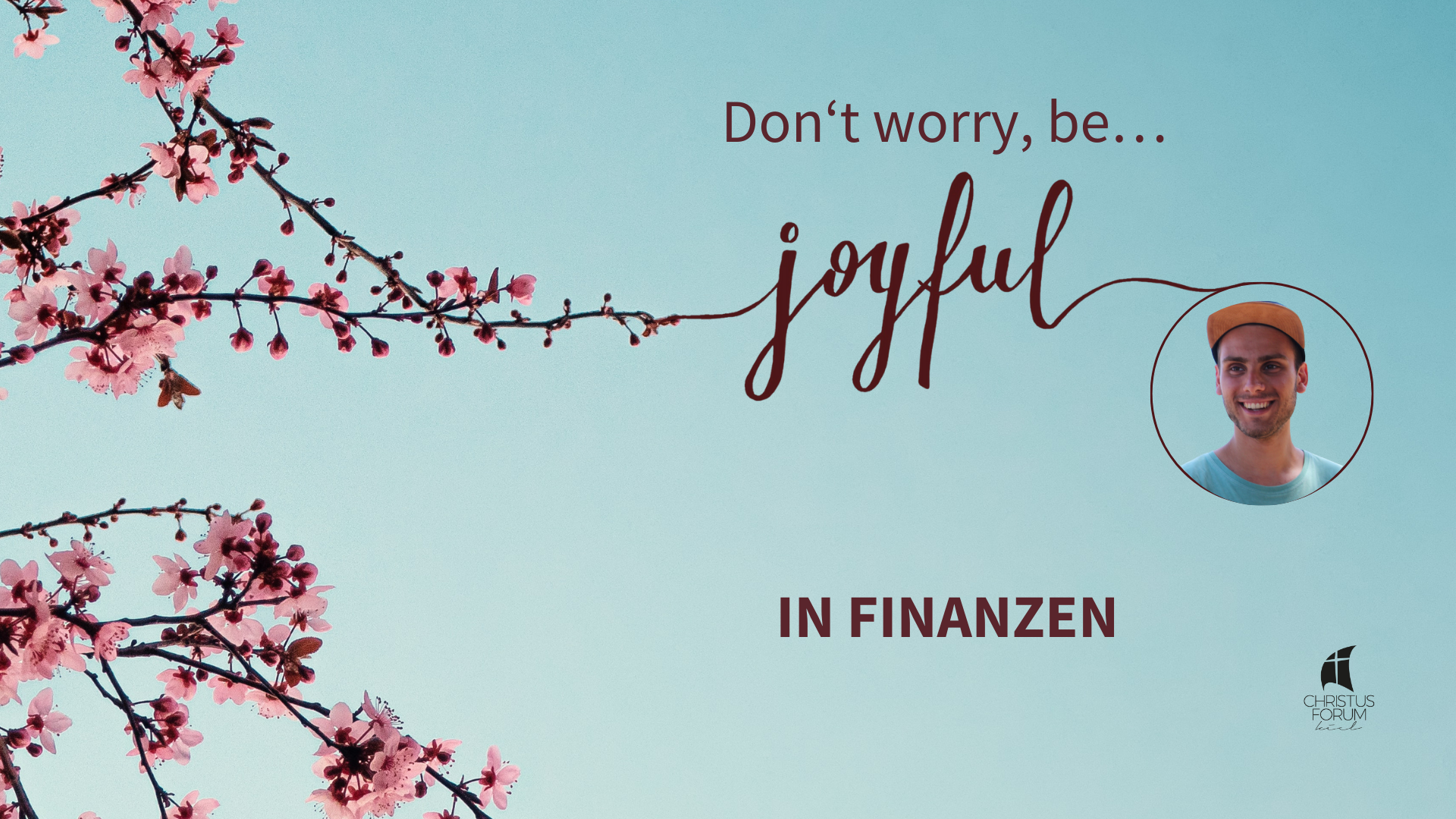 Jochen predigt über Freude in Finanzen